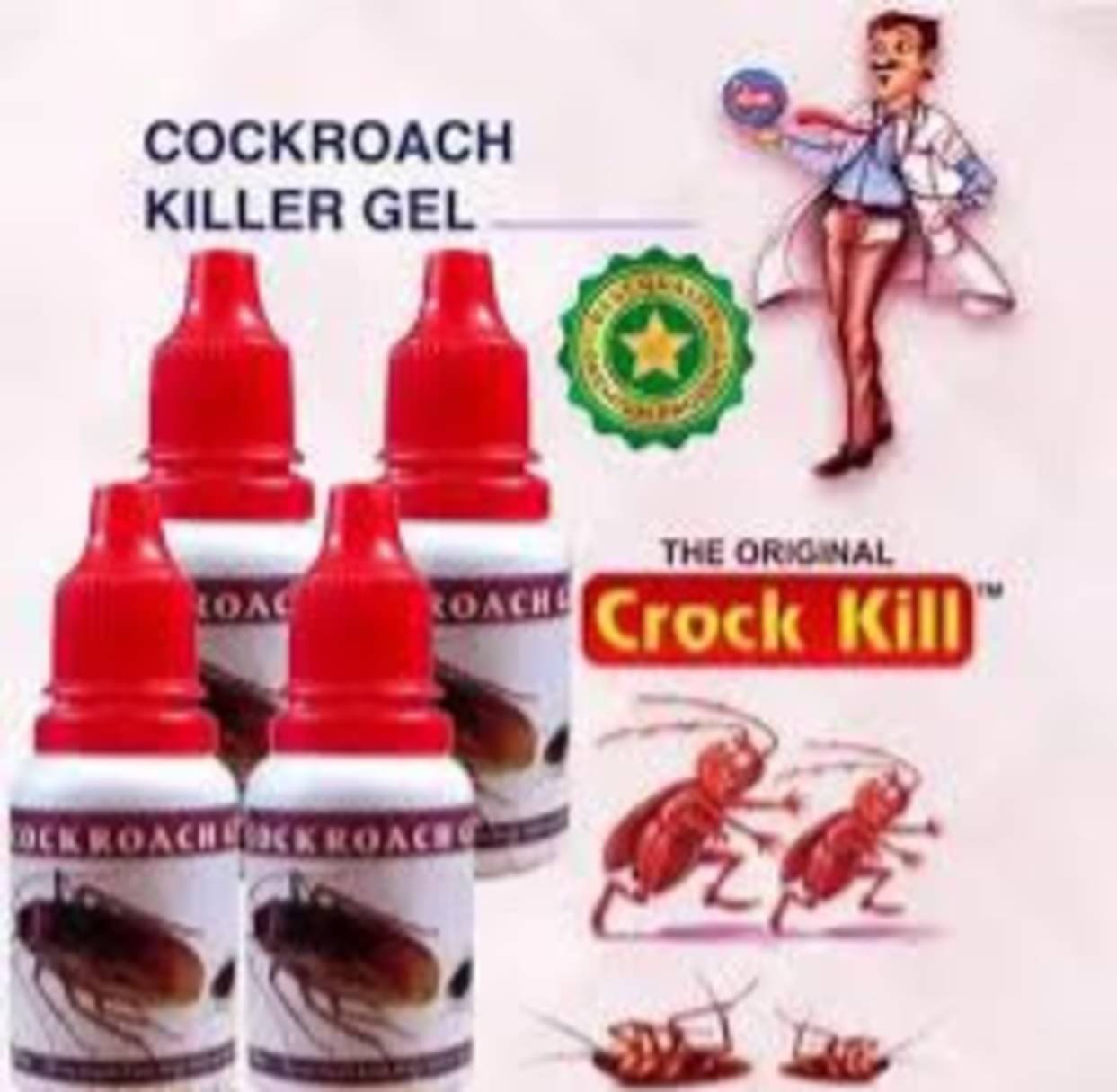     			Killxpert Cockroach Gel Pack of 4 (20gm Each) | Powerful Cockroach Killer Gel | Long-Lasting Pest Control for Home, Kitchen & Bathroom | Odour-Free, Safe & Easy to Apply