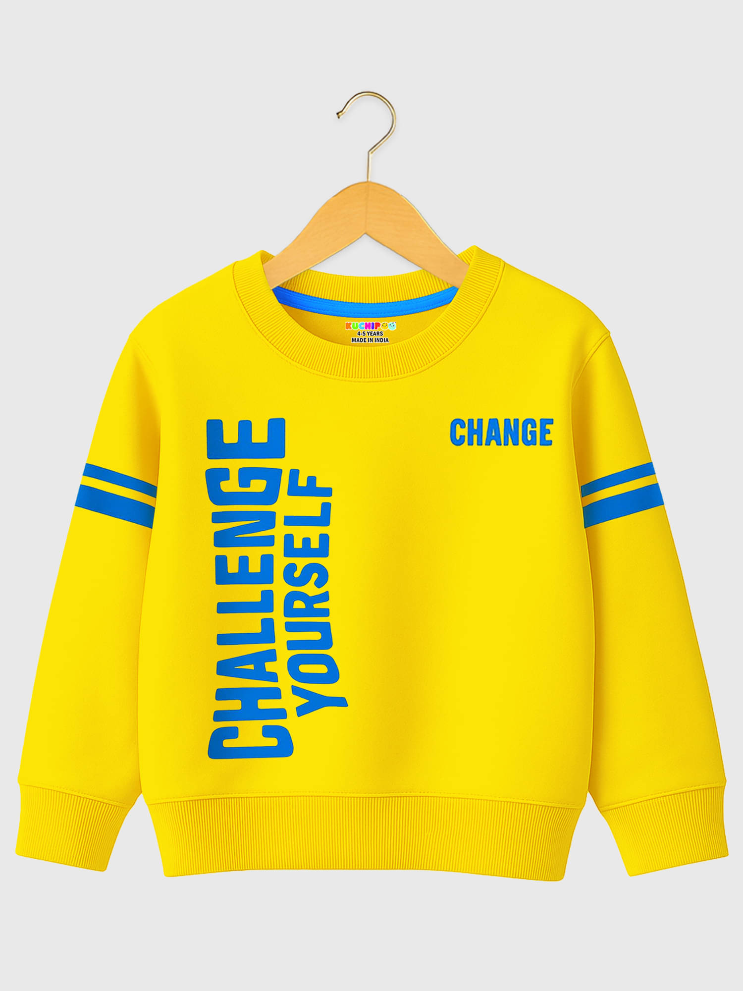     			Kuchipoo Pack of 1 Boys Fleece Sweatshirt ( Lemon )