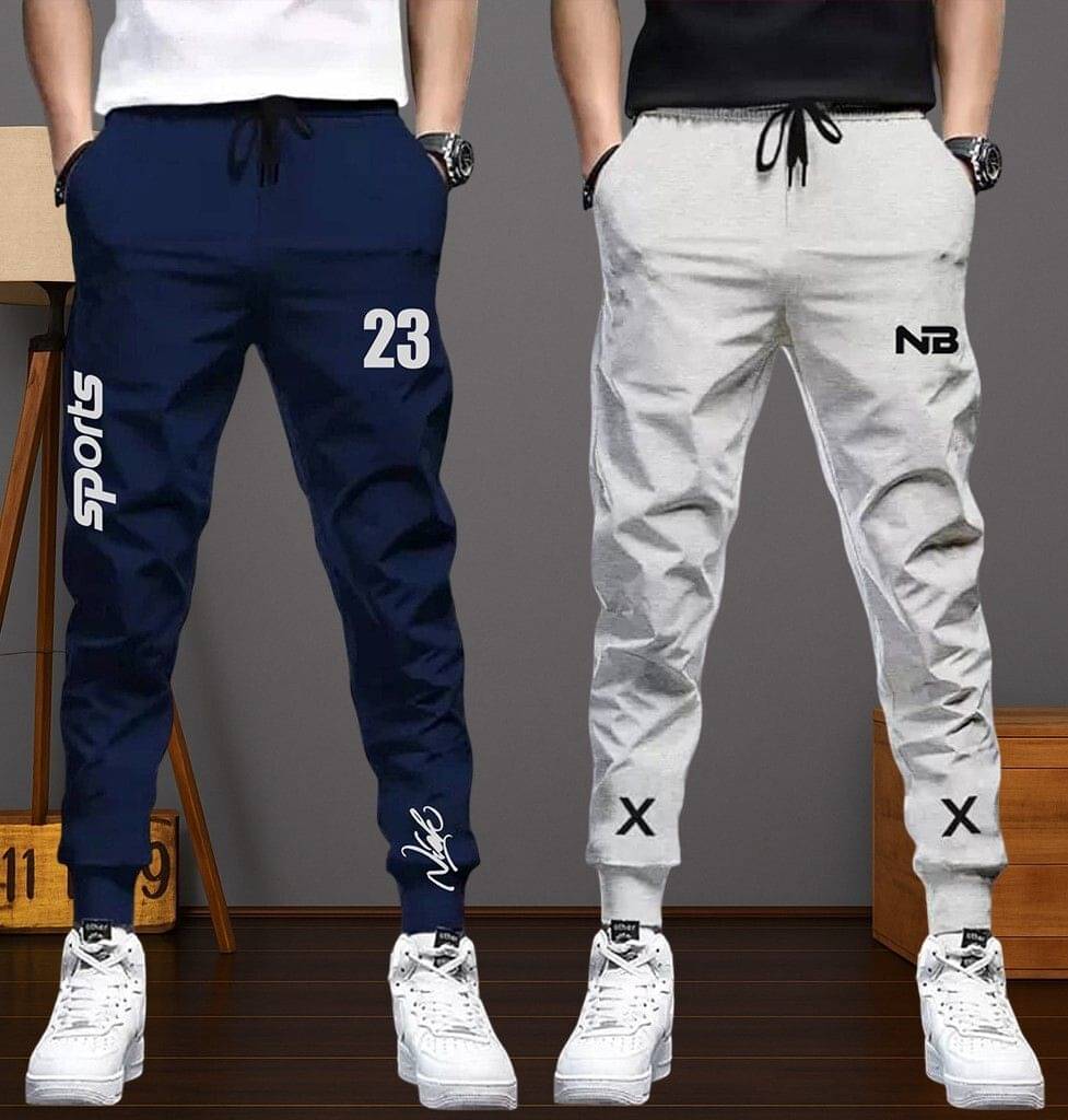 Lieo Trend Multicolor 1 Polyester Men's Sports Trackpants ( Pack of 2 )     			Lieo Trend Multicolor 1 Polyester Men's Sports Trackpants ( Pack of 2 )