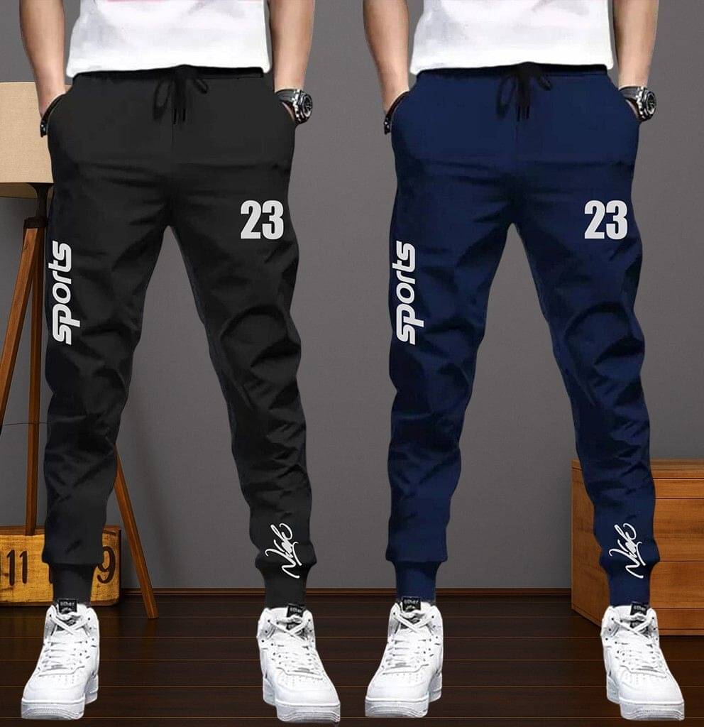     			Lieo Trend Multicolor 1 Polyester Men's Joggers ( Pack of 2 )