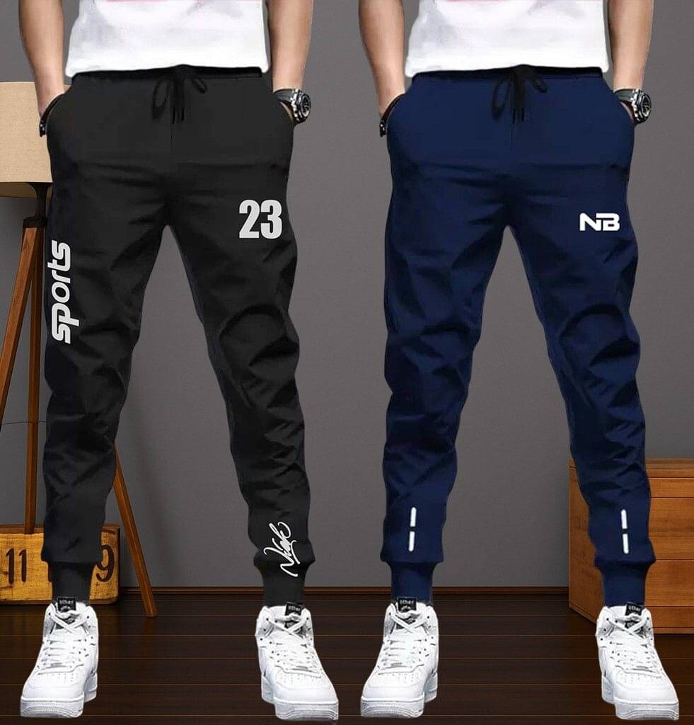     			Lieo Trend Multicolor 10 Polyester Men's Sports Trackpants ( Pack of 2 )