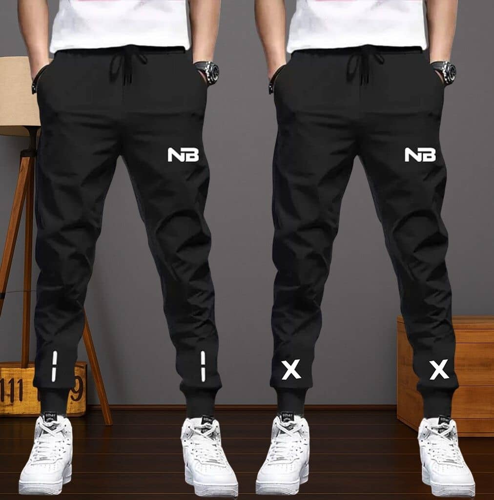 Lieo Trend Multicolor 7 Polyester Men's Sports Trackpants ( Pack of 2 ) - Track Pants | Buy online on ZillyBuy