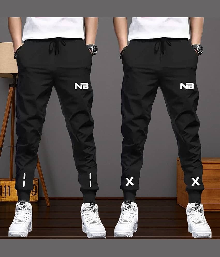 Lieo Trend Multicolor 7 Polyester Men's Sports Trackpants ( Pack of 2 ) - Track Pants | Buy online on ZillyBuy