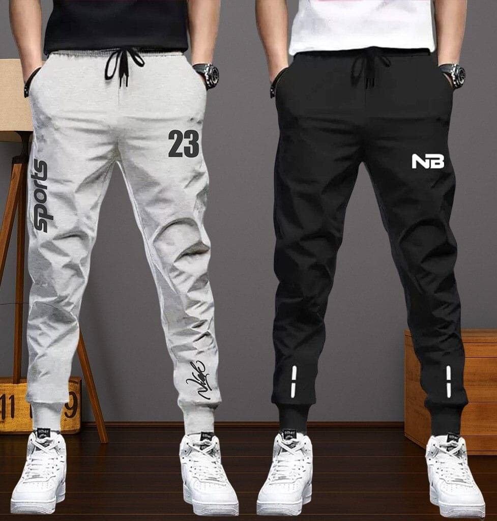 Lieo Trend Multicolor 2 Polyester Men's Sports Trackpants ( Pack of 2 )     			Lieo Trend Multicolor 2 Polyester Men's Sports Trackpants ( Pack of 2 )
