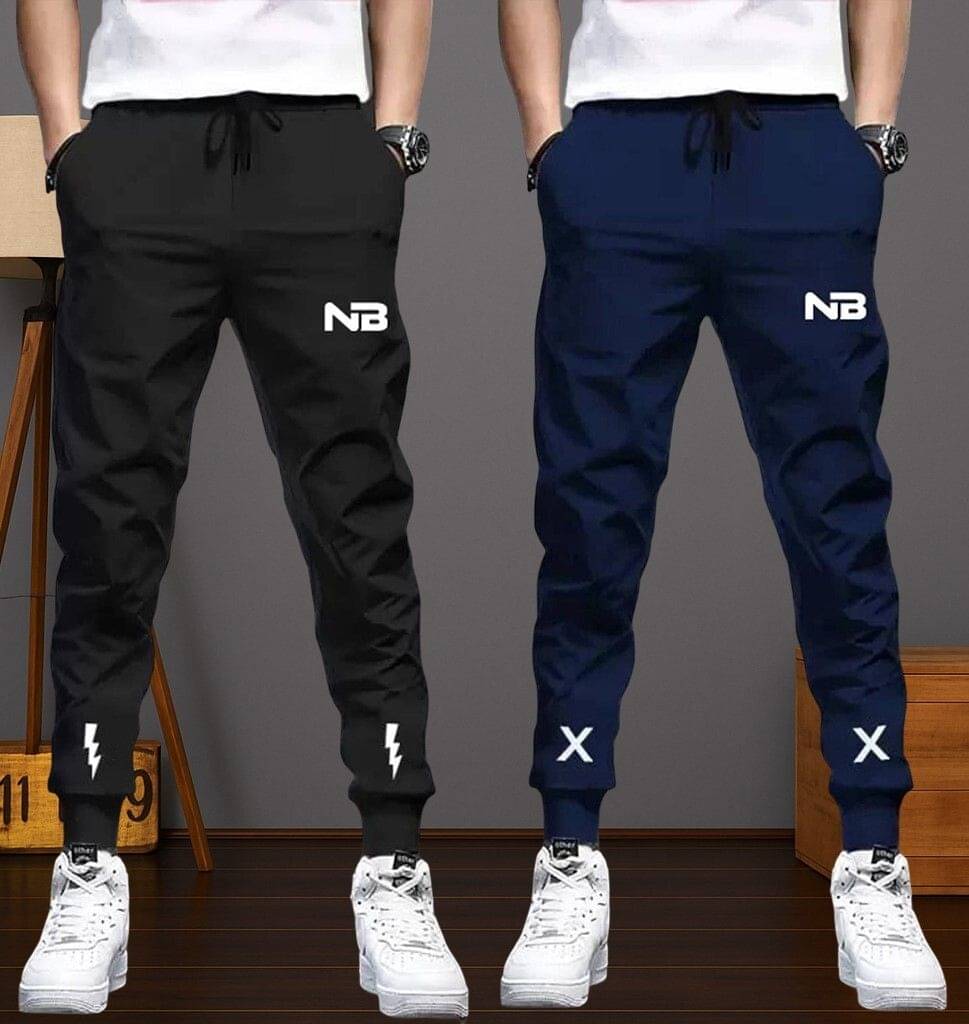 Lieo Trend Multicolor 3 Polyester Men's Joggers ( Pack of 2 )     			Lieo Trend Multicolor 3 Polyester Men's Joggers ( Pack of 2 )