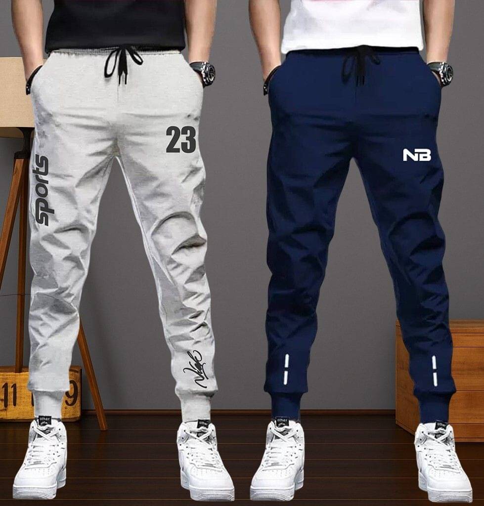 Lieo Trend Multicolor 3 Polyester Men's Sports Trackpants ( Pack of 2 )     			Lieo Trend Multicolor 3 Polyester Men's Sports Trackpants ( Pack of 2 )