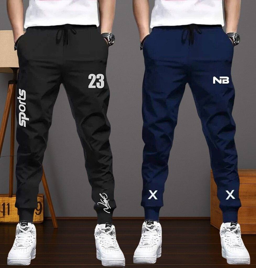 Lieo Trend Multicolor 4 Polyester Men's Sports Trackpants ( Pack of 2 )     			Lieo Trend Multicolor 4 Polyester Men's Sports Trackpants ( Pack of 2 )