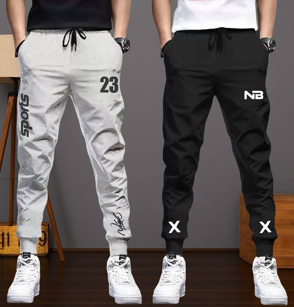 Lieo Trend Multicolor 5 Polyester Men's Sports Trackpants ( Pack of 2 )     			Lieo Trend Multicolor 5 Polyester Men's Sports Trackpants ( Pack of 2 )