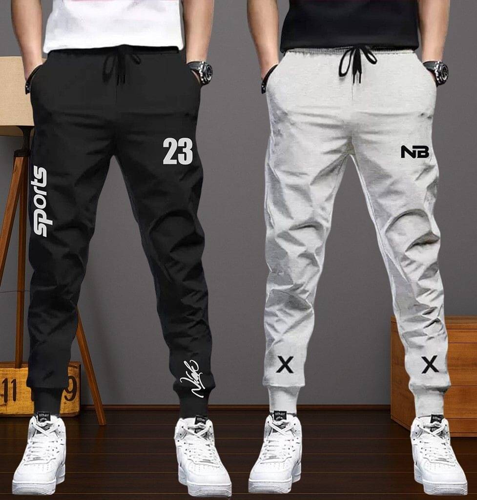 Lieo Trend Multicolor 5 Polyester Men's Sports Trackpants ( Pack of 2 )     			Lieo Trend Multicolor 5 Polyester Men's Sports Trackpants ( Pack of 2 )