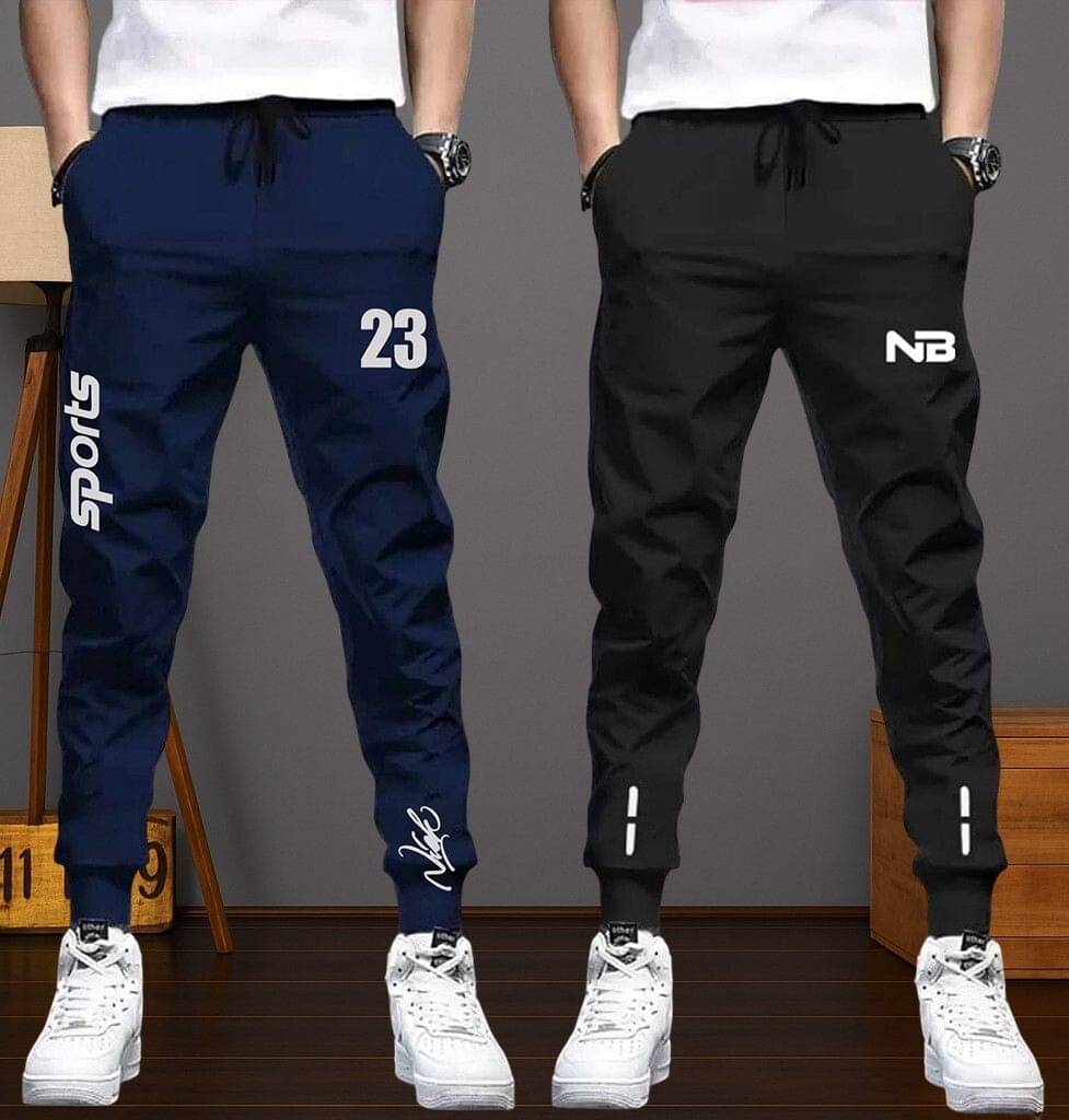 Lieo Trend Multicolor 6 Polyester Men's Sports Trackpants ( Pack of 2 )     			Lieo Trend Multicolor 6 Polyester Men's Sports Trackpants ( Pack of 2 )
