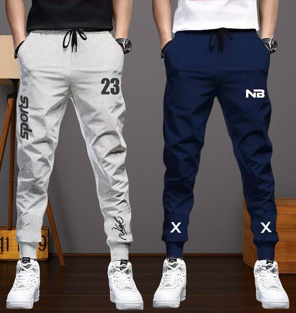 Lieo Trend Multicolor 6 Polyester Men's Sports Trackpants ( Pack of 2 )     			Lieo Trend Multicolor 6 Polyester Men's Sports Trackpants ( Pack of 2 )