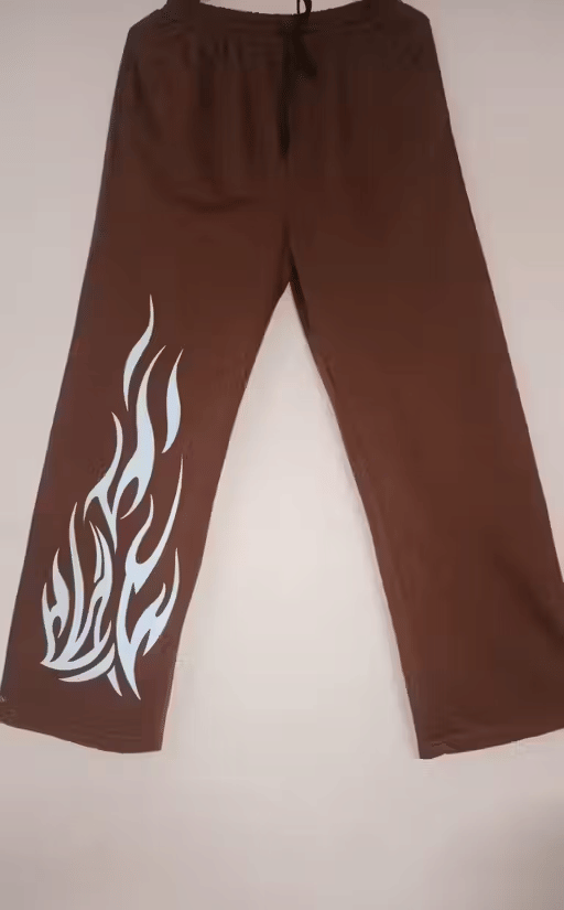     			Lilyn Women Cotton Blend Casual Trousers ( Brown )