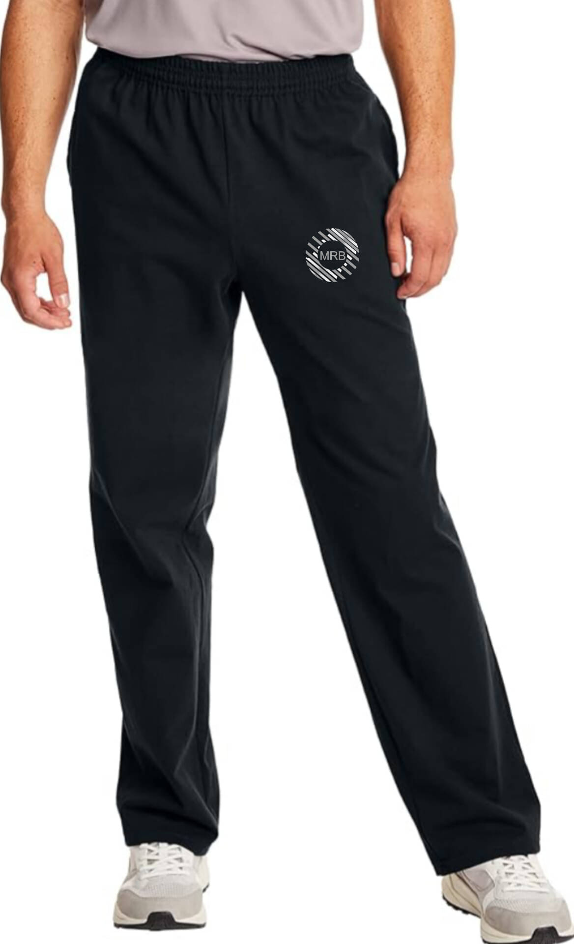 MRB Black Cotton Blend Men's Trackpants ( Pack of 1 )     			MRB Black Cotton Blend Men's Trackpants ( Pack of 1 )