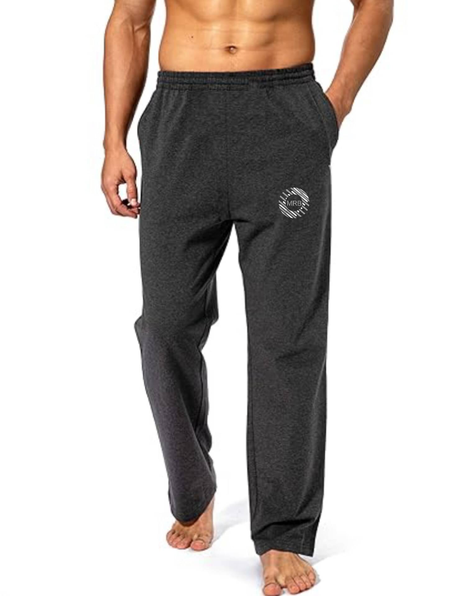 MRB Grey Melange Cotton Blend Men's Trackpants ( Pack of 1 )     			MRB Grey Melange Cotton Blend Men's Trackpants ( Pack of 1 )