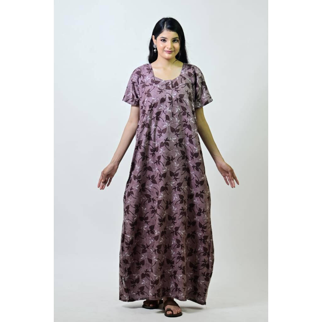     			Nira Cotton Printed Women Regular Nighty ( Multicolor 4 )