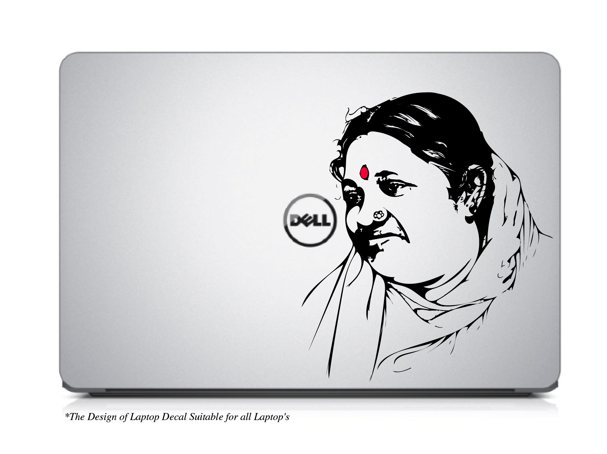 PEACOCKRIDE Amma Amritanandamayi Laptop Decal Sticker ( PVC Vinyl )     			PEACOCKRIDE Amma Amritanandamayi Laptop Decal Sticker ( PVC Vinyl )