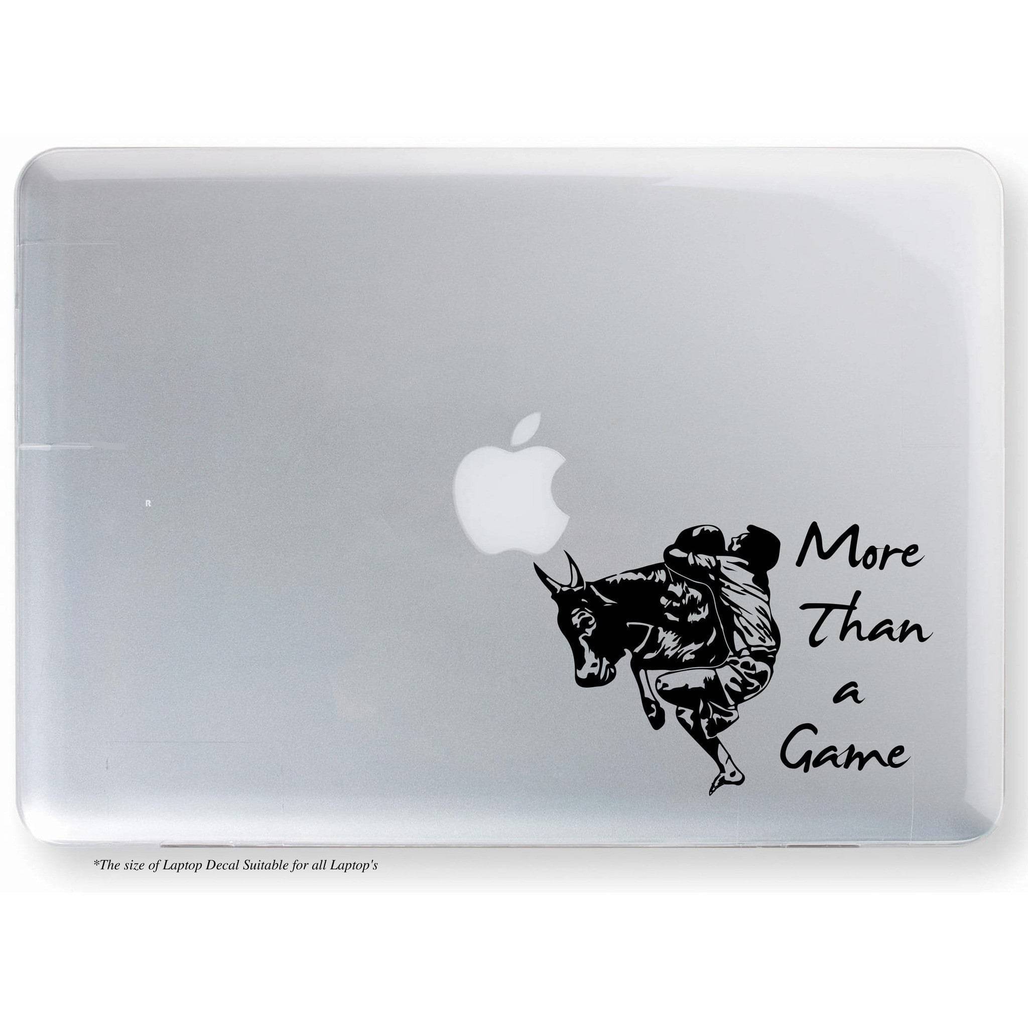 PEACOCKRIDE Jallikattu - More Than a game Laptop Decal Sticker ( PVC Vinyl )     			PEACOCKRIDE Jallikattu - More Than a game Laptop Decal Sticker ( PVC Vinyl )