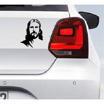     			PEACOCKRIDE Jesus Christ Car Bumper Sticker ( PVC Vinyl )