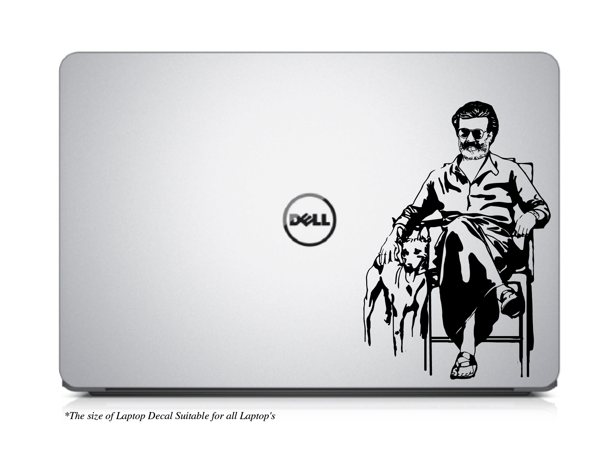     			PEACOCKRIDE Kaala Rajinkanth-Thalaivar is Back Laptop Decal Sticker ( PVC Vinyl )