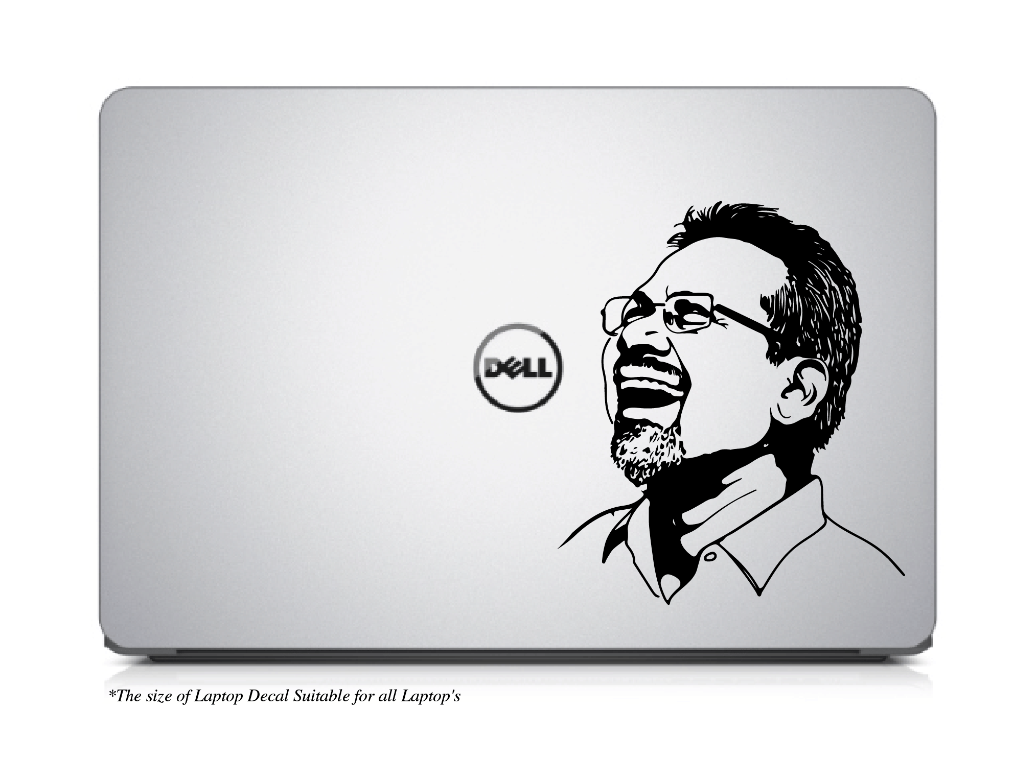 PEACOCKRIDE Legendary Director Maniratnam Laptop Decal Sticker ( PVC Vinyl )     			PEACOCKRIDE Legendary Director Maniratnam Laptop Decal Sticker ( PVC Vinyl )