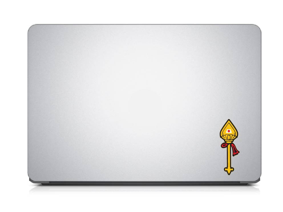     			PEACOCKRIDE Lord Murugan I Vel I Tamil I Lord Kandhan I Laptop Decal Sticker ( PVC Vinyl )