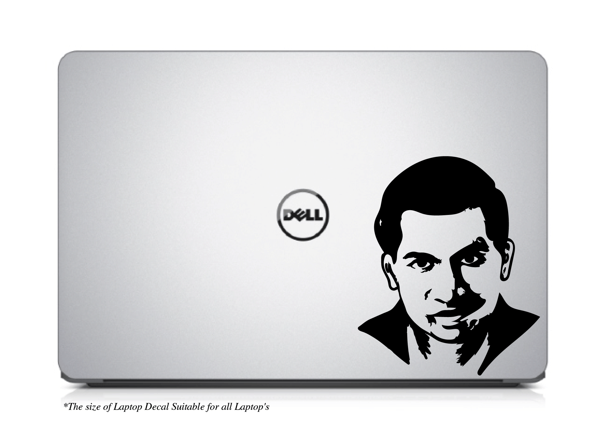     			PEACOCKRIDE Ramanujan Laptop Decal Sticker ( PVC Vinyl )
