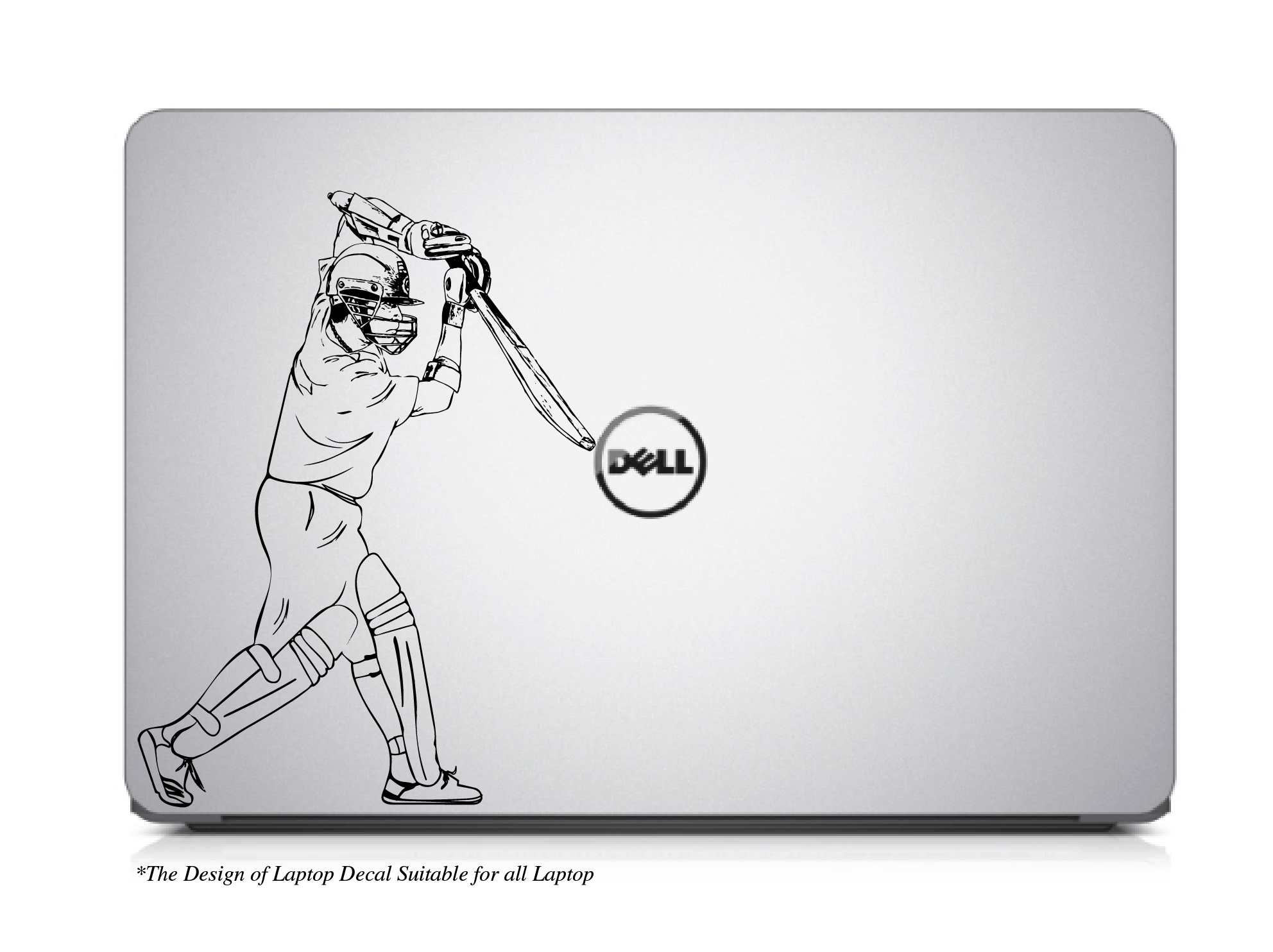 PEACOCKRIDE Sachin Tendulkar-Classic Straight Drive Laptop Decal Sticker ( PVC Vinyl )     			PEACOCKRIDE Sachin Tendulkar-Classic Straight Drive Laptop Decal Sticker ( PVC Vinyl )