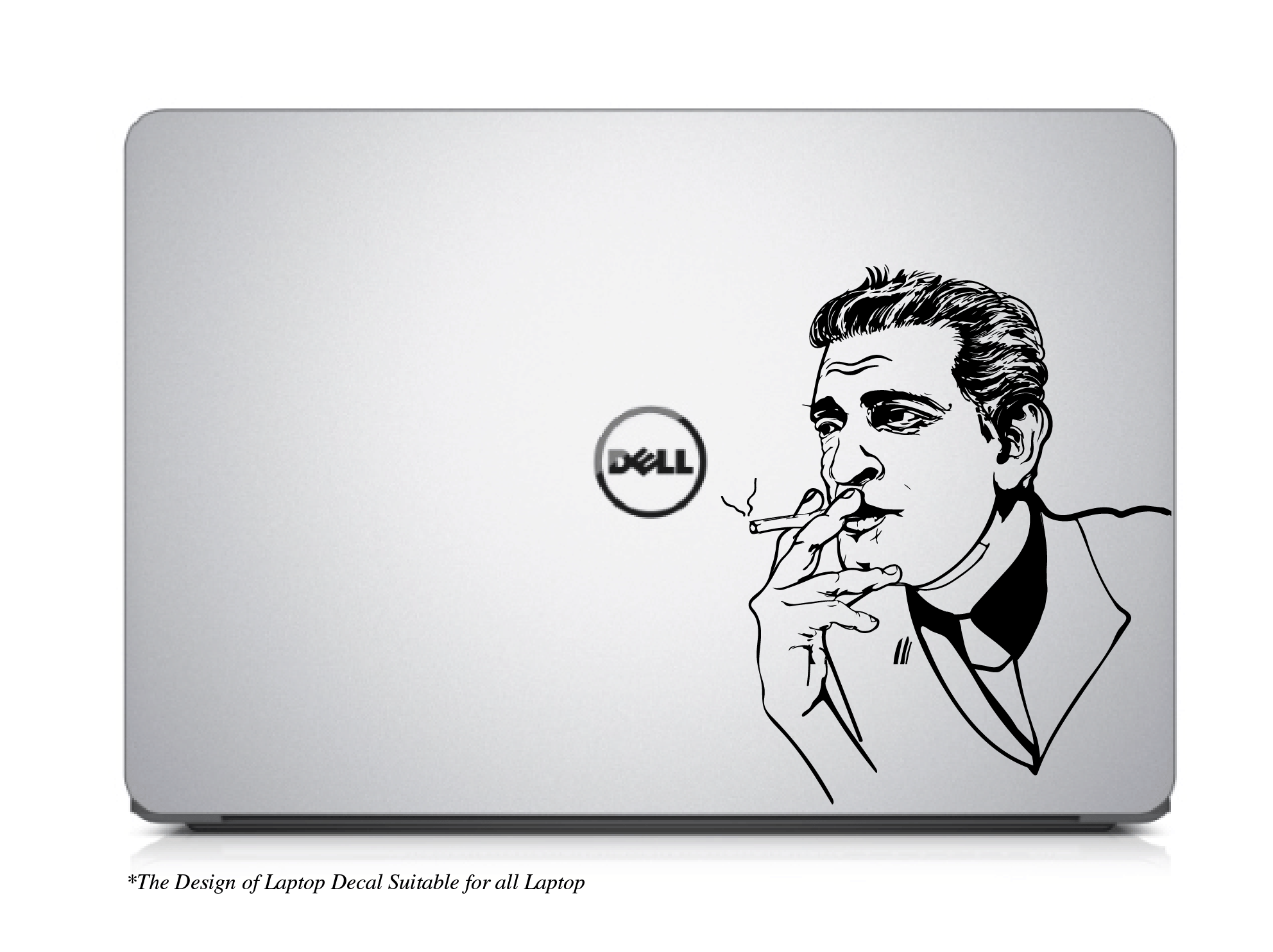     			PEACOCKRIDE Satyajit Ray Laptop Decal Sticker ( PVC Vinyl )