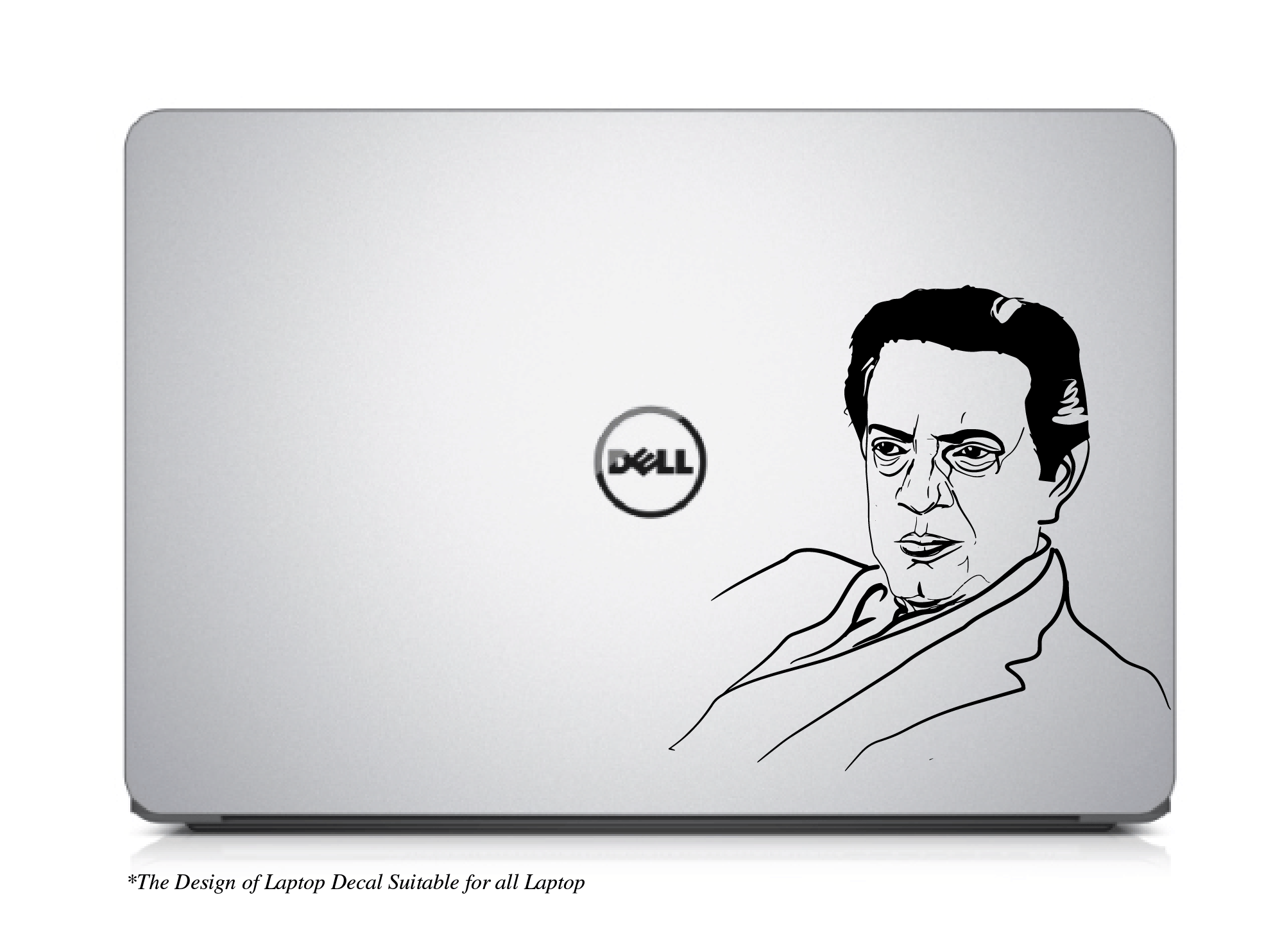 PEACOCKRIDE Satyajit Ray-The Art of Cinema Making Laptop Decal Sticker ( PVC Vinyl )     			PEACOCKRIDE Satyajit Ray-The Art of Cinema Making Laptop Decal Sticker ( PVC Vinyl )