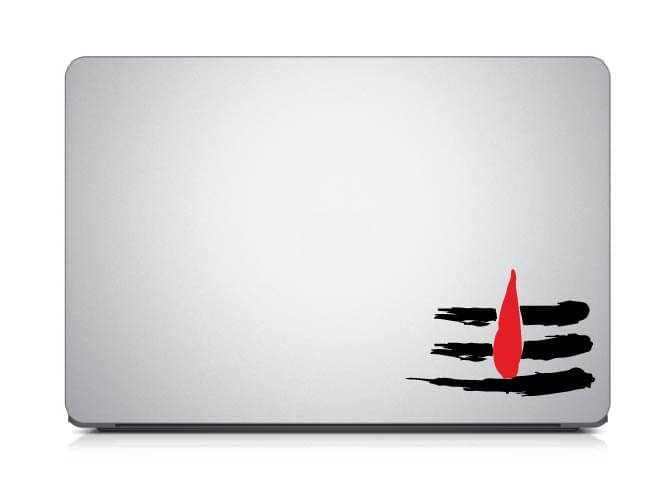     			PEACOCKRIDE Sivan I Shivan I Laptop Decal Sticker ( PVC Vinyl )