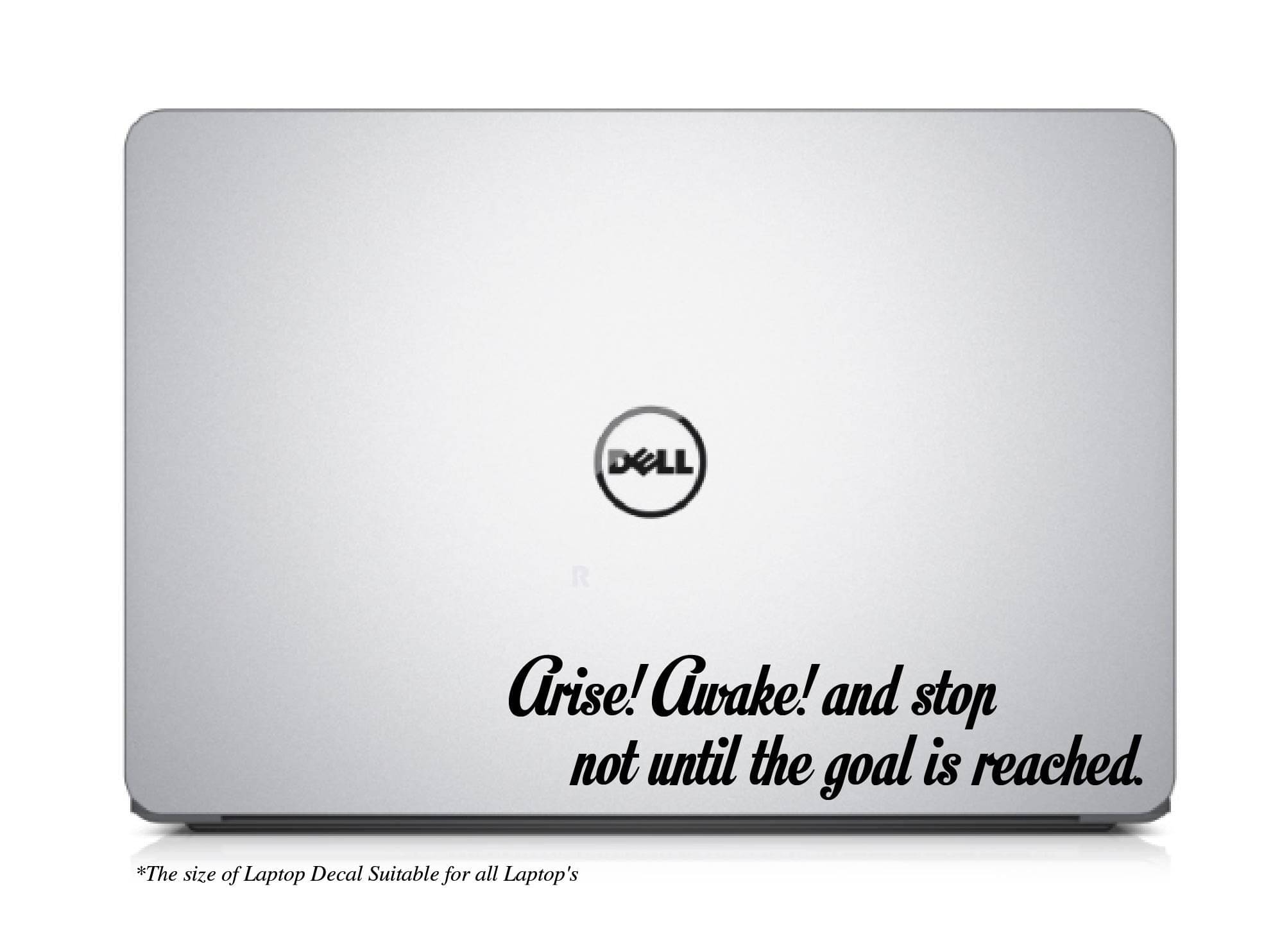 PEACOCKRIDE Swami Vivekanandha-Arise!Awake Quote Laptop Decal Sticker ( PVC Vinyl )     			PEACOCKRIDE Swami Vivekanandha-Arise!Awake Quote Laptop Decal Sticker ( PVC Vinyl )