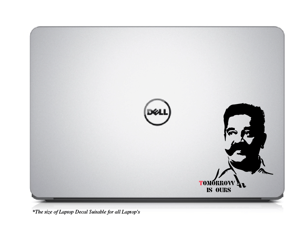     			PEACOCKRIDE Tomorrow is ours-KamalHassan Laptop Decal Sticker ( PVC Vinyl )
