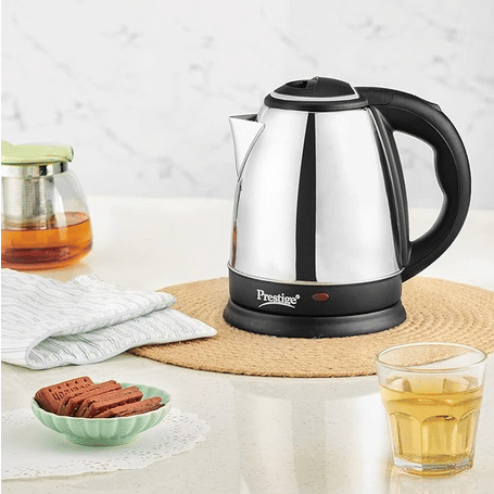     			PRESTIGE KETTLE Silver 1.5 litres Stainless Steel Water and Tea & Soups