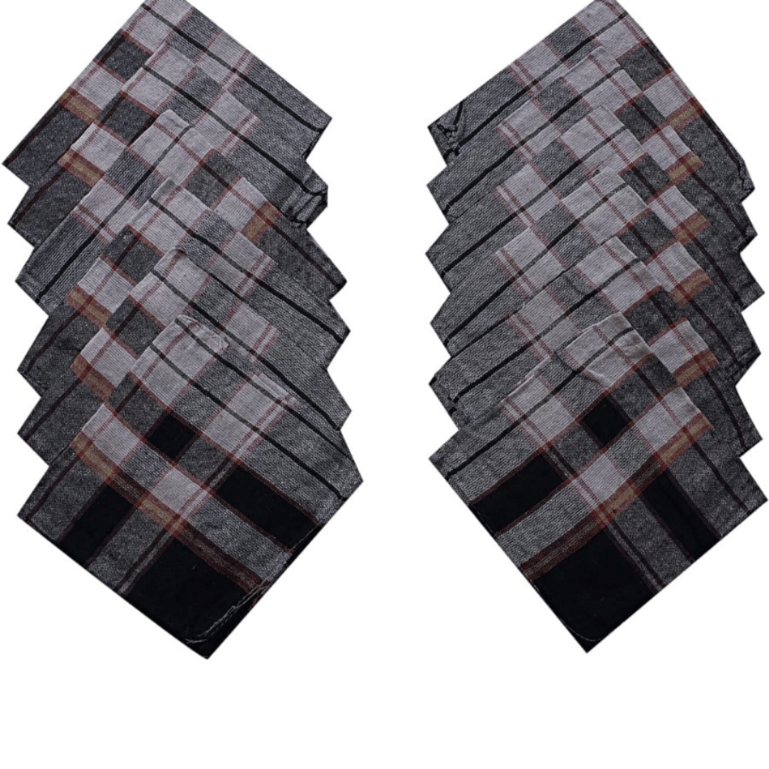     			Premium Cotton Kitchen Towel Set of 12 (18x18 Inch) – Super Absorbent, Quick Dry, Reusable Cleaning Cloths for Home & Kitchen