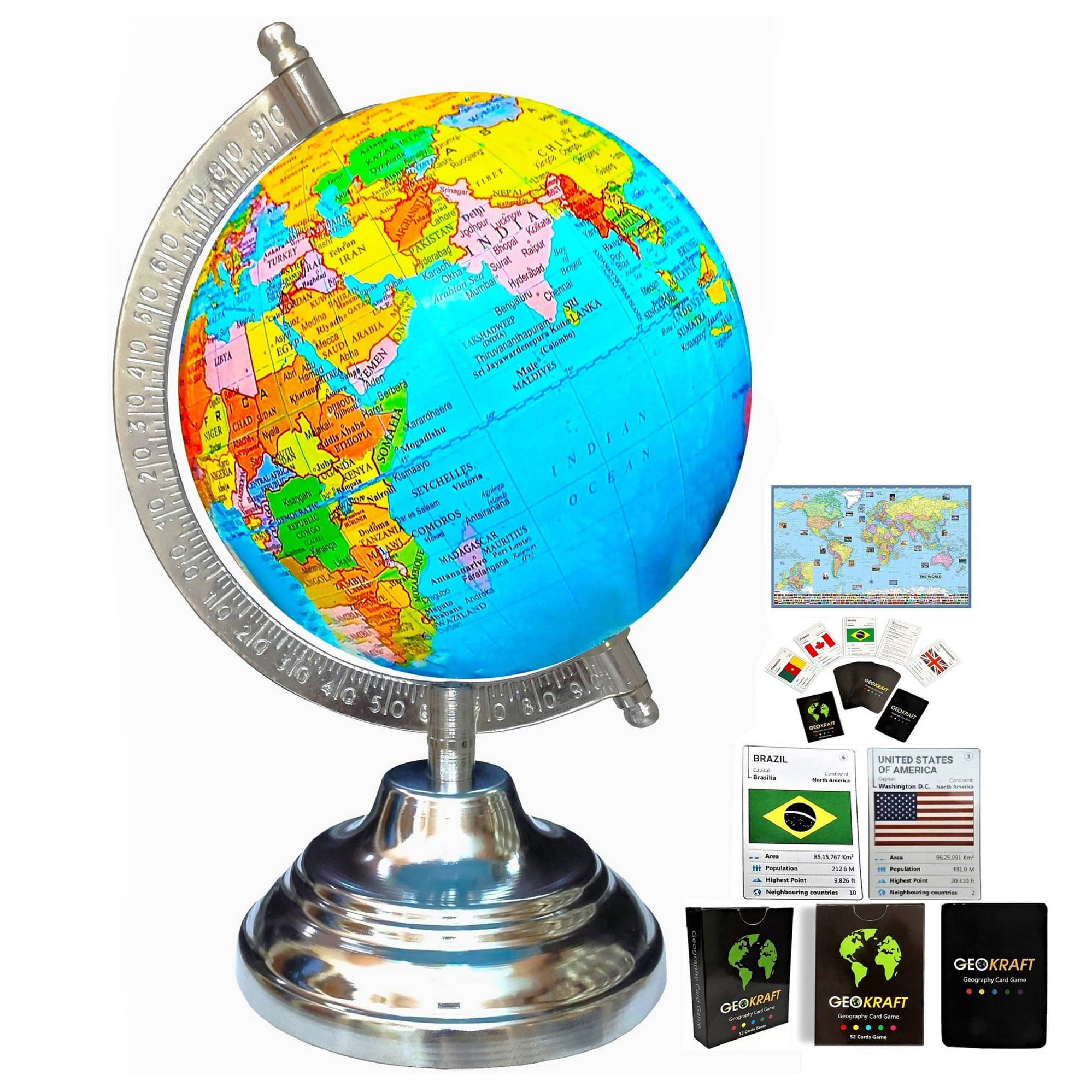 SEE-WORLD Globe ( Pack of 1 )     			SEE-WORLD Globe ( Pack of 1 )