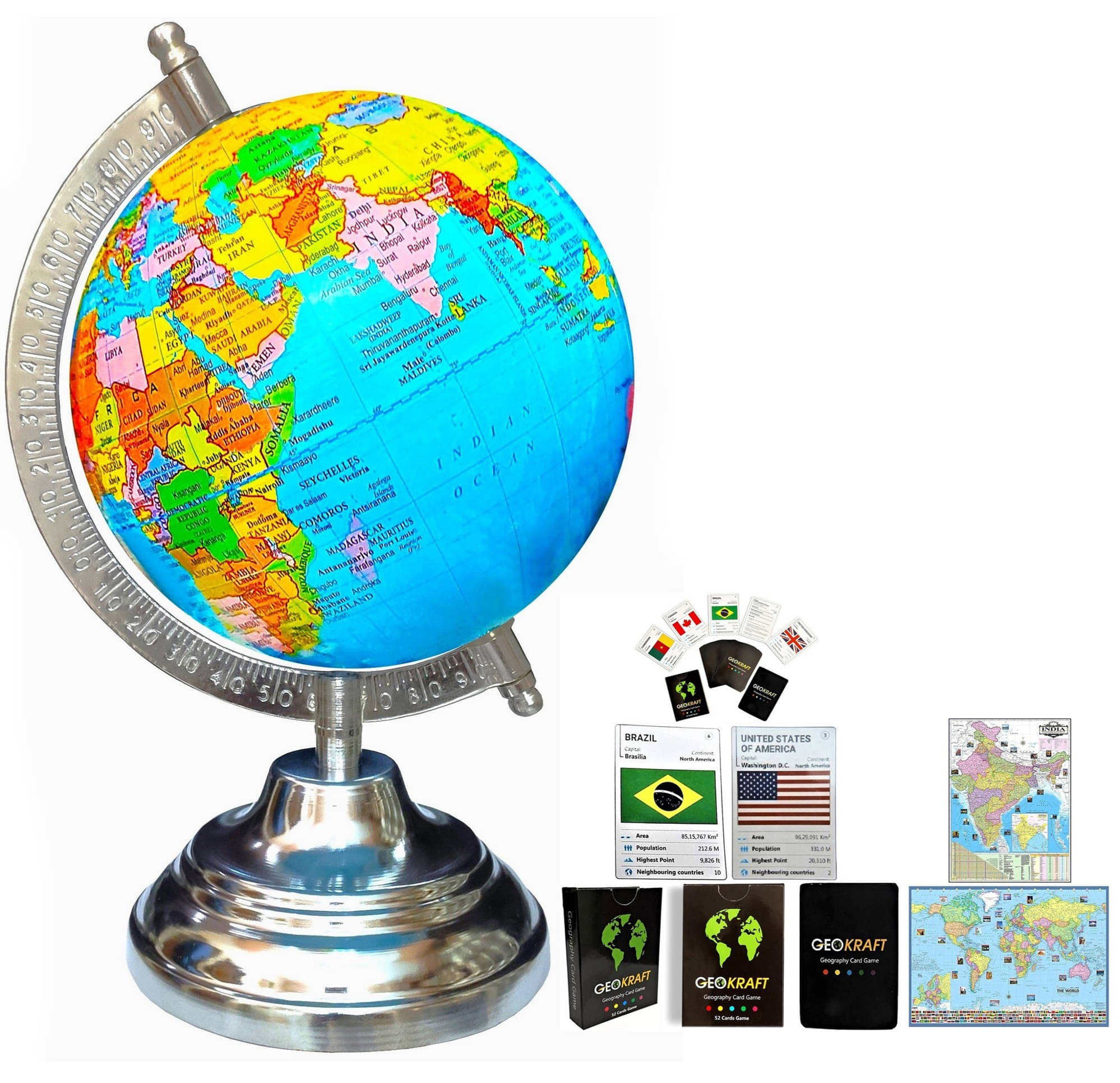 SEE-WORLD Globe ( Pack of 1 )     			SEE-WORLD Globe ( Pack of 1 )