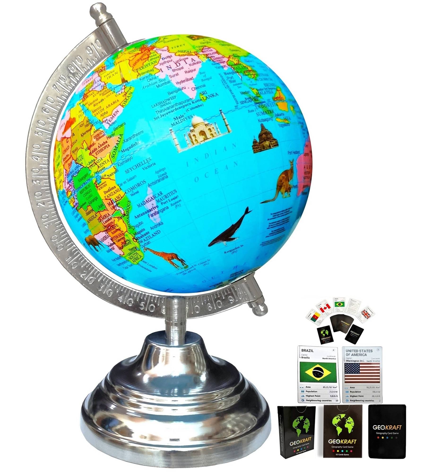     			SEE-WORLD Globe ( Pack of 1 )