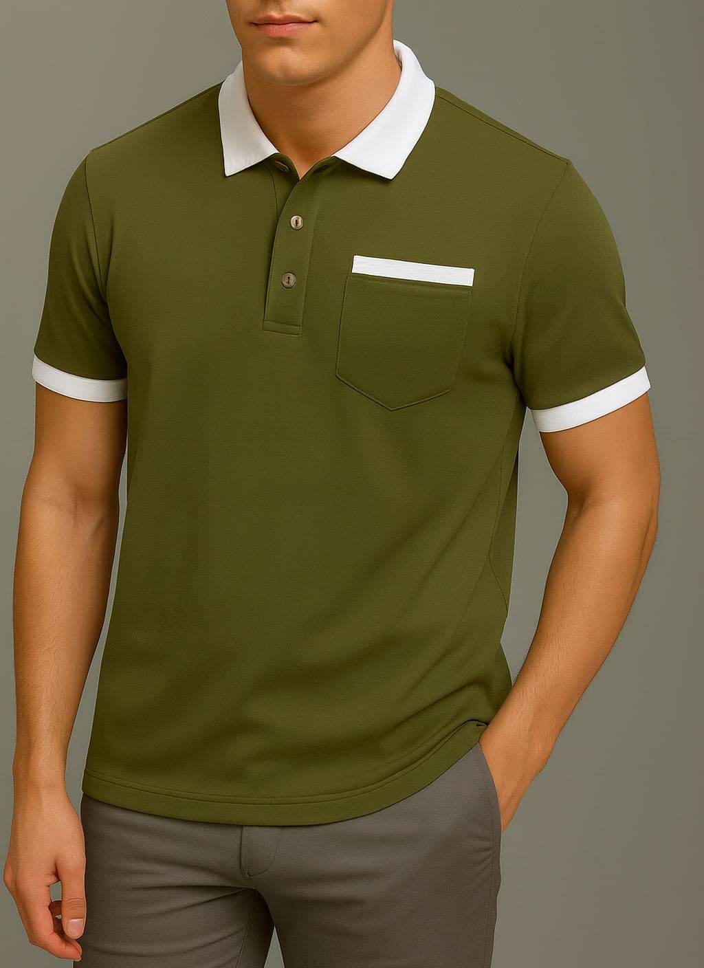 Scuba Men Cotton Regular Fit Solid Polo T Shirt ( Dark Green )     			Scuba Men Cotton Regular Fit Solid Polo T Shirt ( Dark Green )