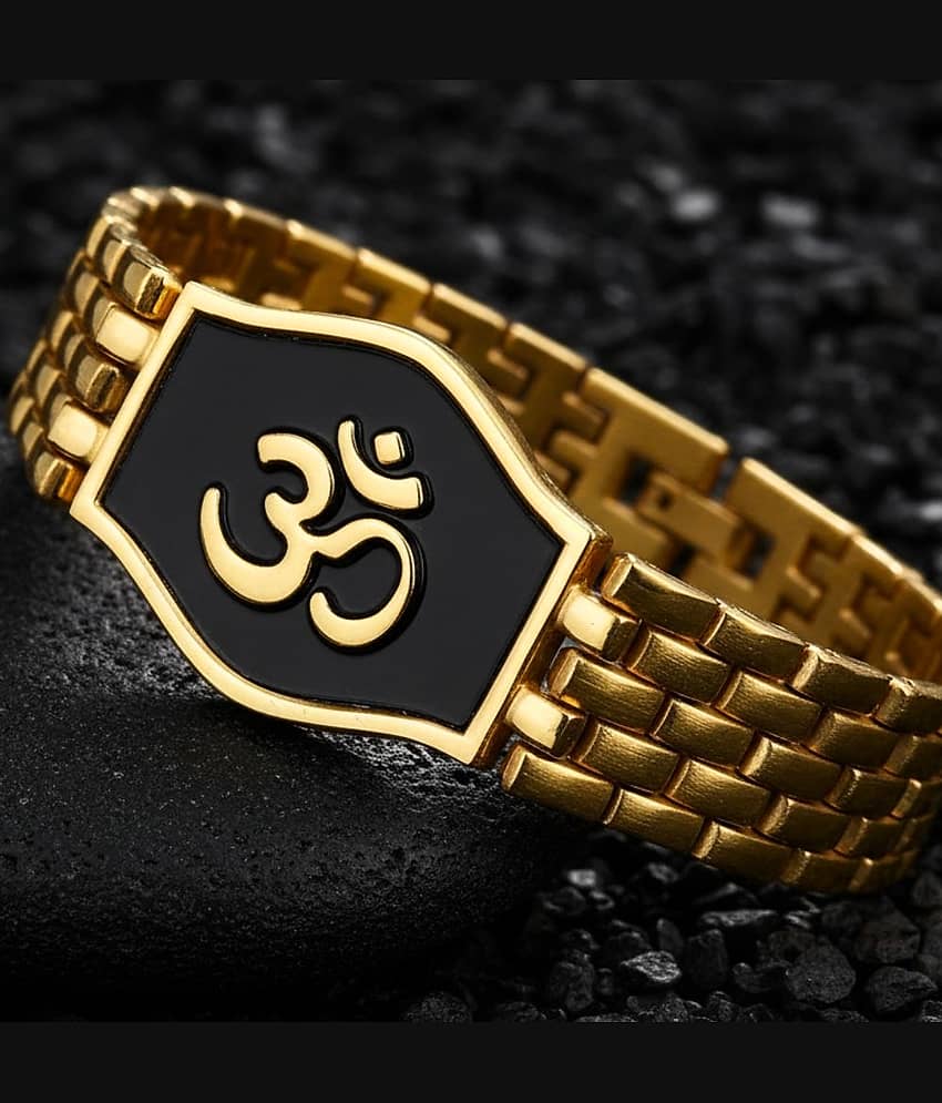 Style Wind Gold Bracelet ( Pack of 1 ) - Bangles & Bracelets | Buy online on ZillyBuy