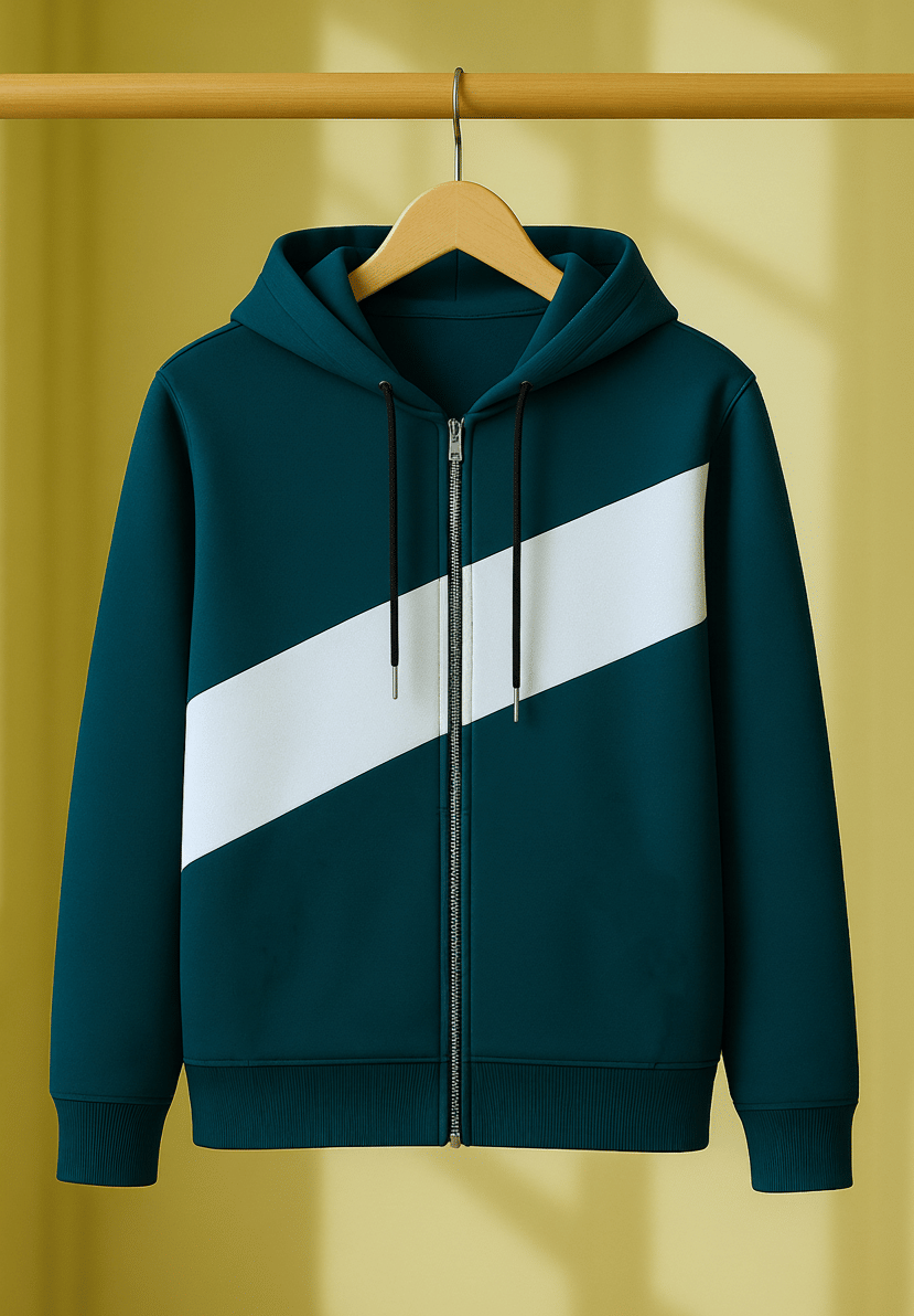 Try This Cotton Blend Hooded Men's Sweatshirt - Green ( Pack of 1 )     			Try This Cotton Blend Hooded Men's Sweatshirt - Green ( Pack of 1 )