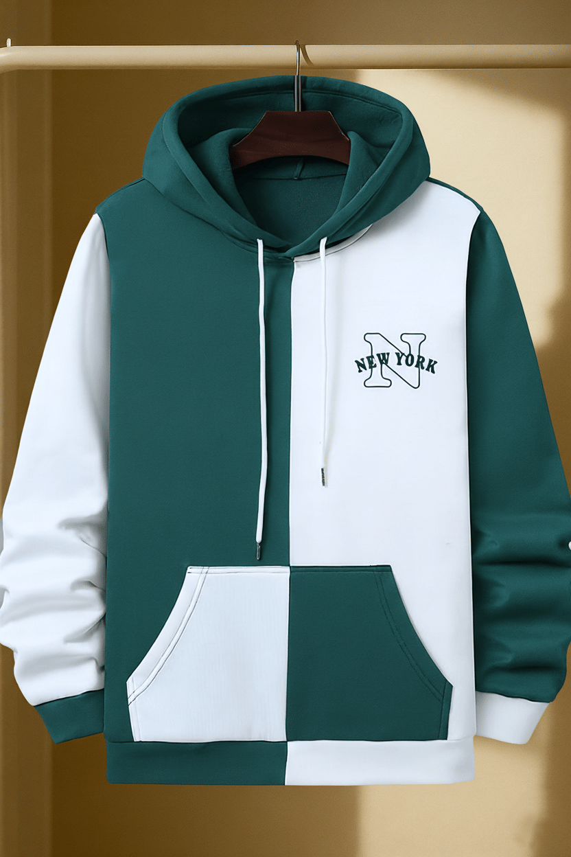 Try This Cotton Blend Hooded Men's Sweatshirt - Green ( Pack of 1 )     			Try This Cotton Blend Hooded Men's Sweatshirt - Green ( Pack of 1 )