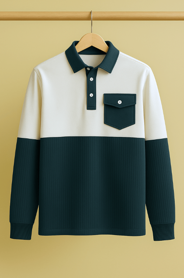 Try This Cotton Blend Polo Collar Men's Sweatshirt - Green ( Pack of 1 ) Try This Cotton Blend Polo Collar Men's Sweatshirt - Green ( Pack of 1 )