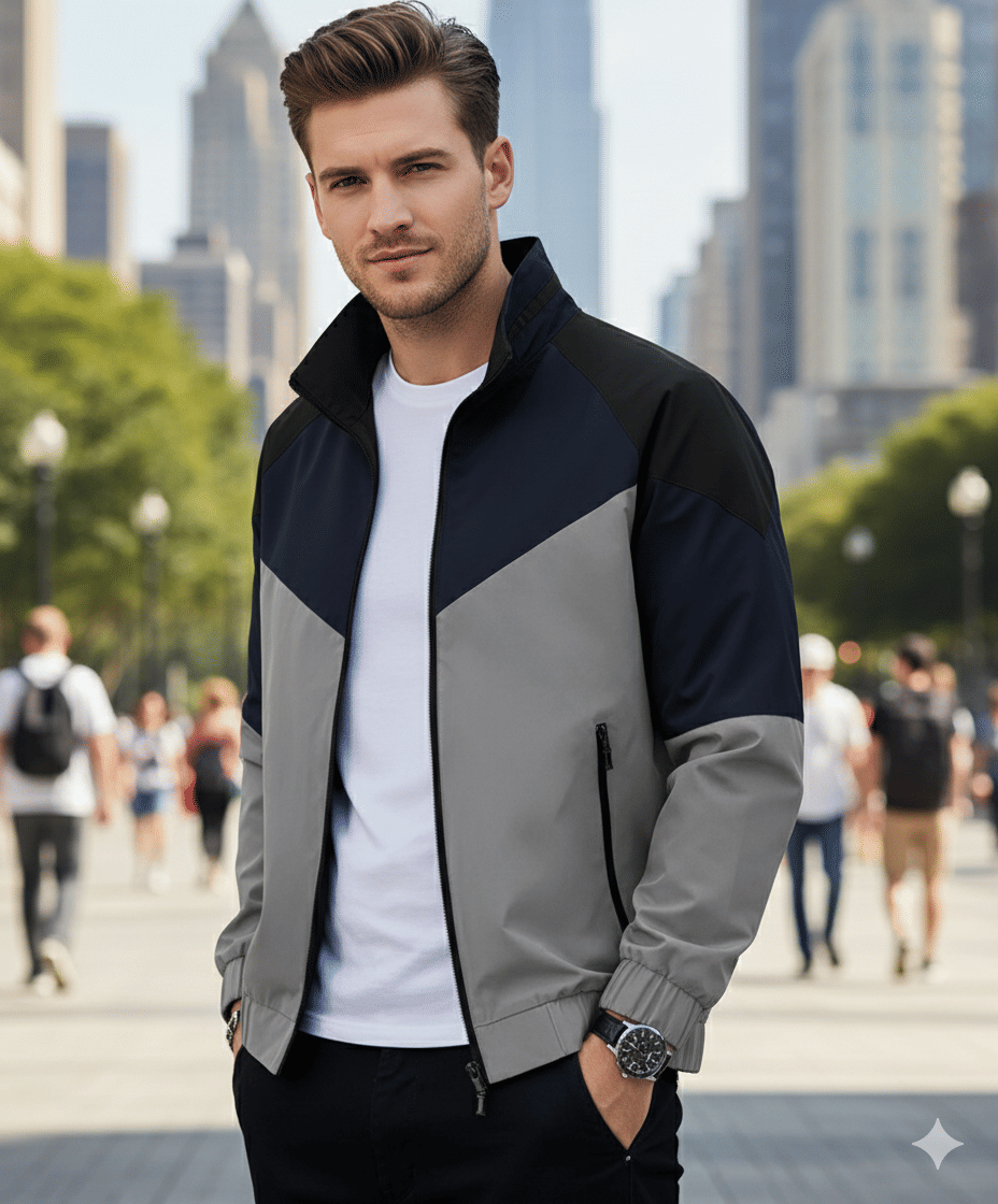 Urban Trees Woollen Blend Men's Windcheater Jacket - Grey ( Pack of 1 )     			Urban Trees Woollen Blend Men's Windcheater Jacket - Grey ( Pack of 1 )