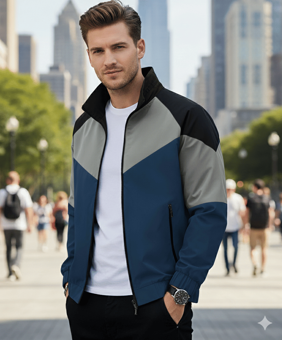 Urban Trees Woollen Blend Men's Windcheater Jacket - Blue ( Pack of 1 )     			Urban Trees Woollen Blend Men's Windcheater Jacket - Blue ( Pack of 1 )