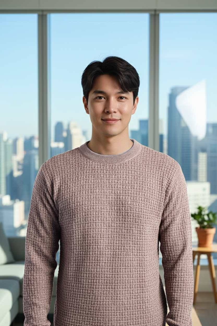 fashlook Woollen Round Neck Men's Full Sleeves Pullover Sweater - Cream ( Pack of 1 )     			fashlook Woollen Round Neck Men's Full Sleeves Pullover Sweater - Cream ( Pack of 1 )