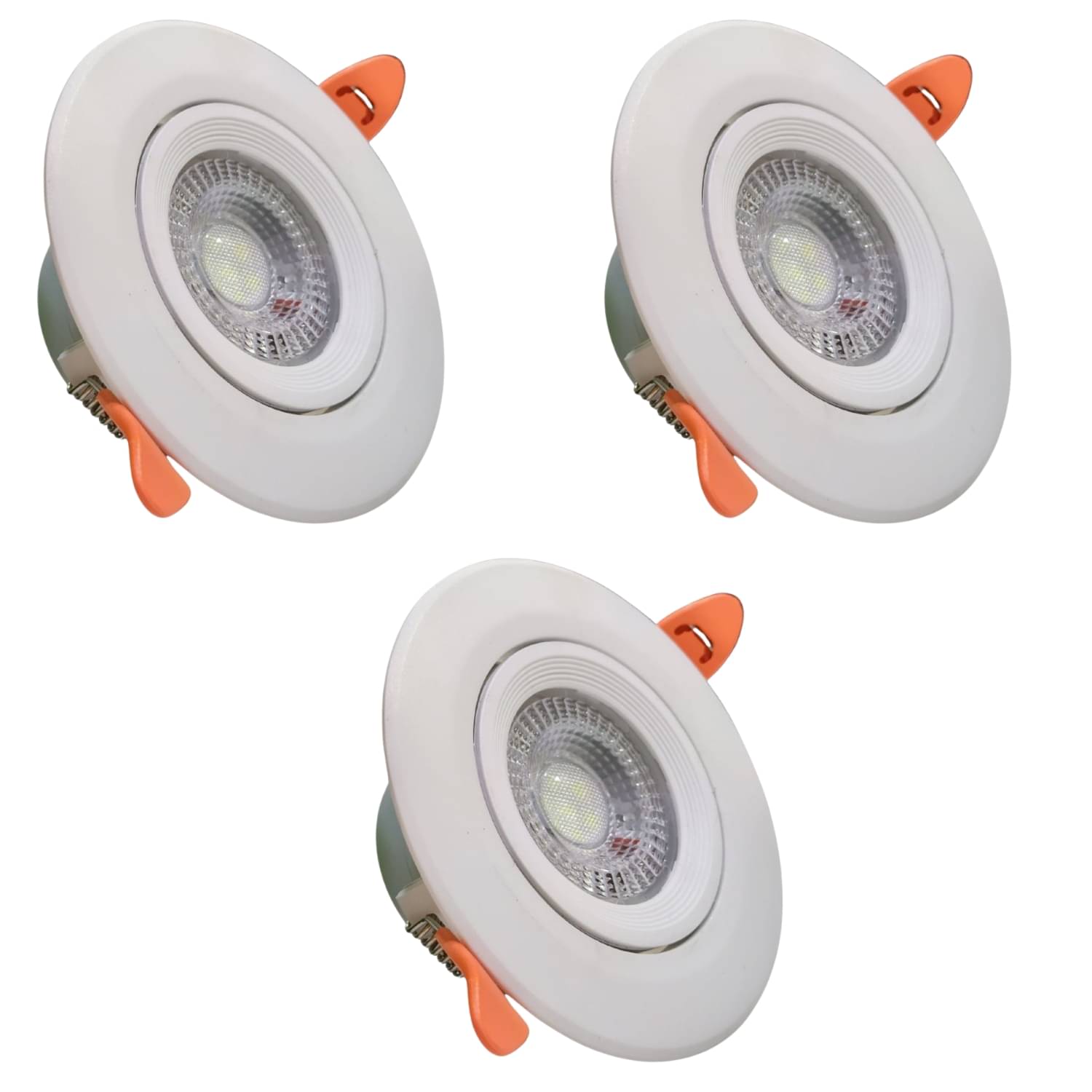     			iDurable 'N' Smart Polypropylene (PP) Blue Ceiling Lights - Pack of 3