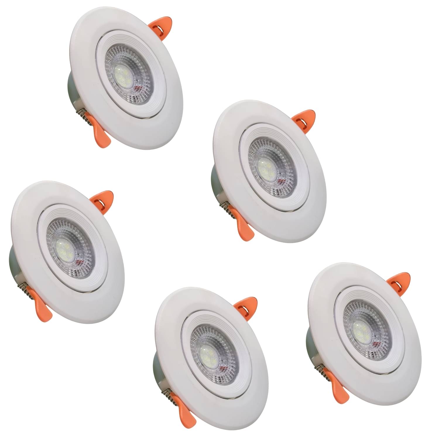     			iDurable 'N' Smart Polypropylene (PP) Blue Ceiling Lights - Pack of 5