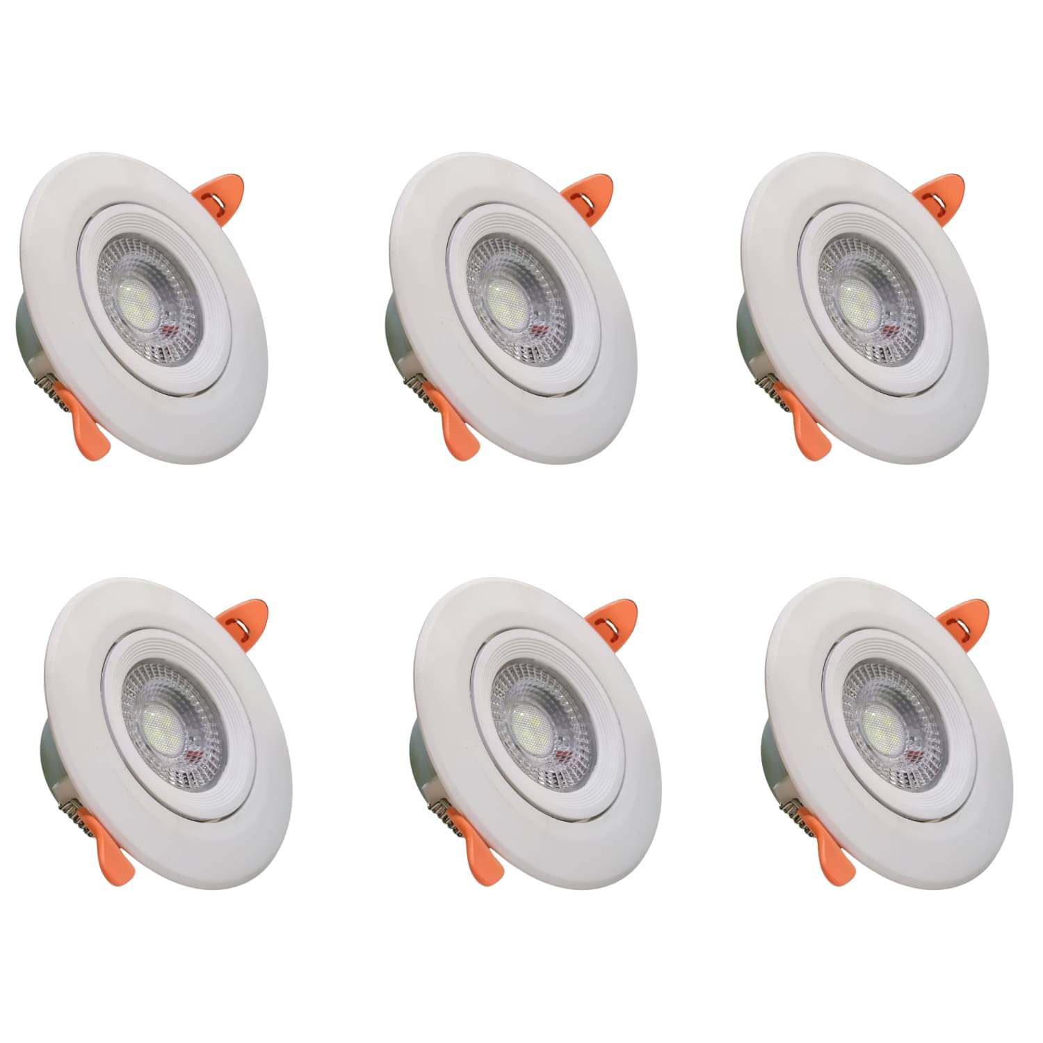     			iDurable 'N' Smart Polypropylene (PP) Blue Ceiling Lights - Pack of 6