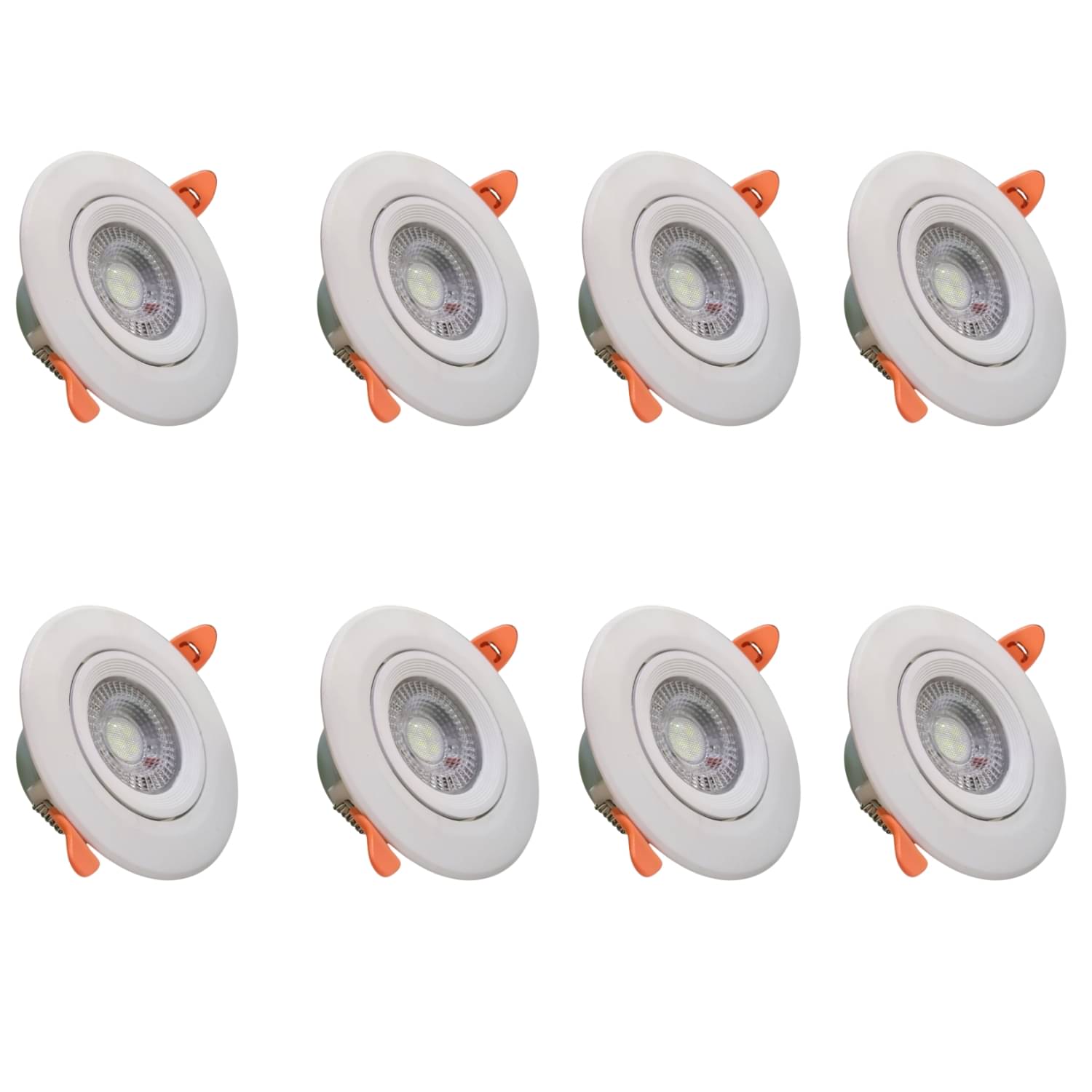     			iDurable 'N' Smart Polypropylene (PP) Blue Ceiling Lights - Pack of 8