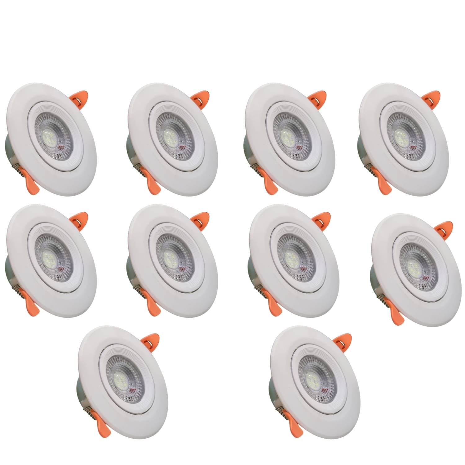     			iDurable 'N' Smart Polypropylene (PP) Blue Ceiling Lights - Pack of 10